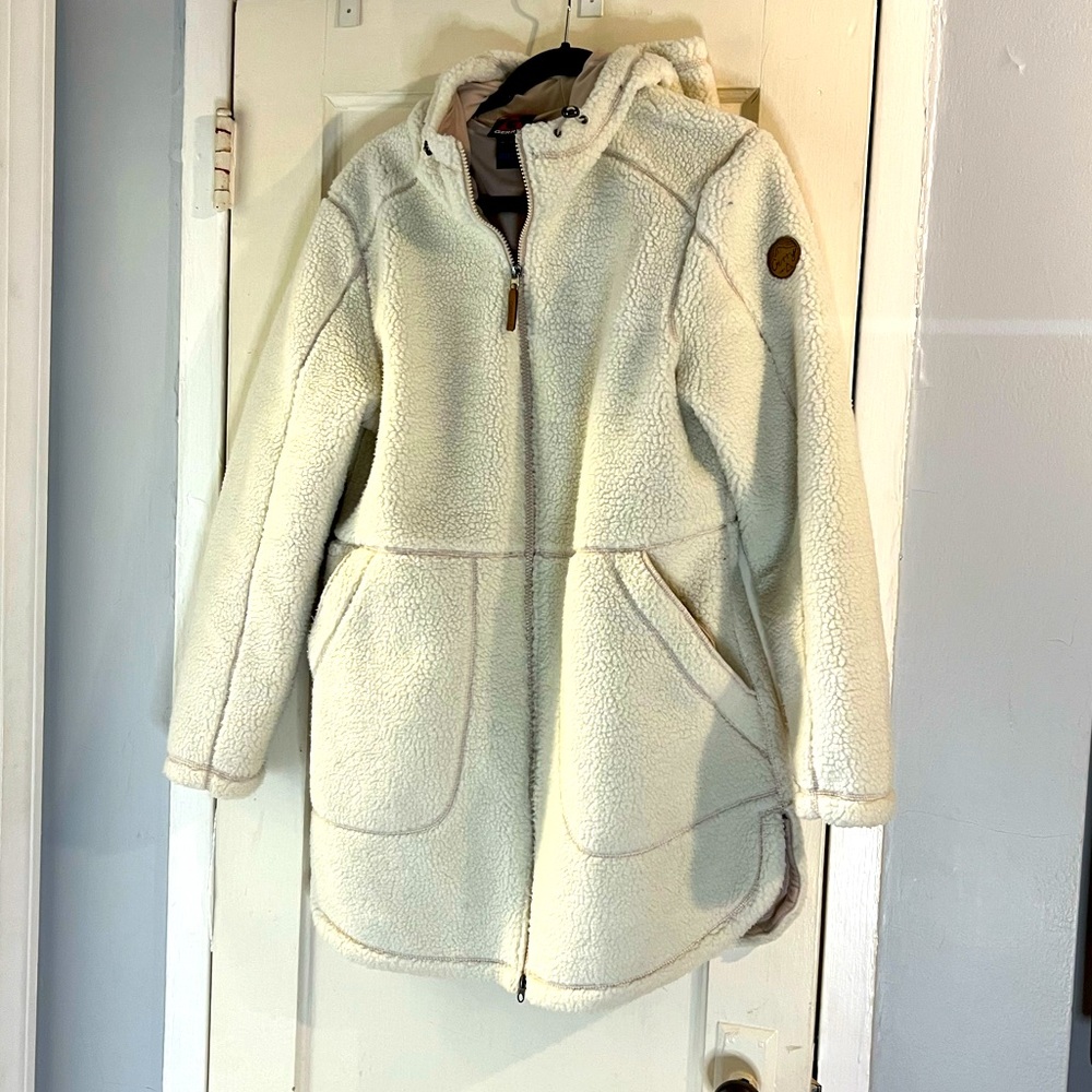 Gerry Long Hooded Teddy Coat L